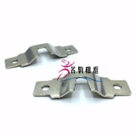 加厚银横直条挂相框暗挂钩 高品质画框五金配件解决方案